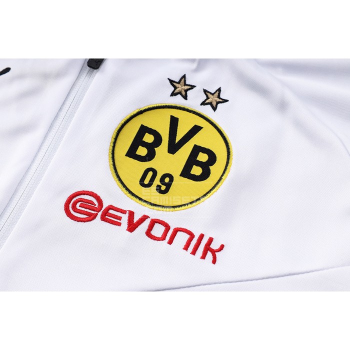 Chandal de Sudadera del Borussia Dortmund 22-23 Blanco - Haga un click en la imagen para cerrar